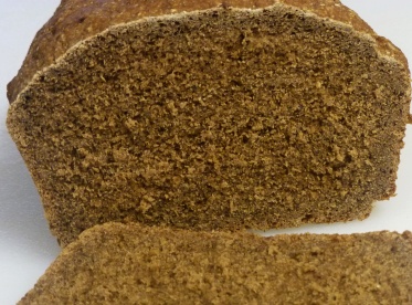 Dark mocha rye bread
