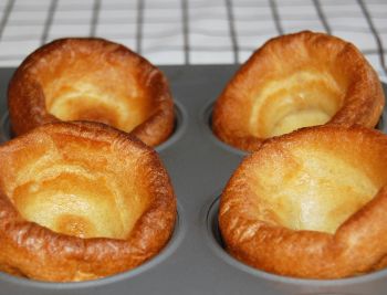 Improperly baked popovers