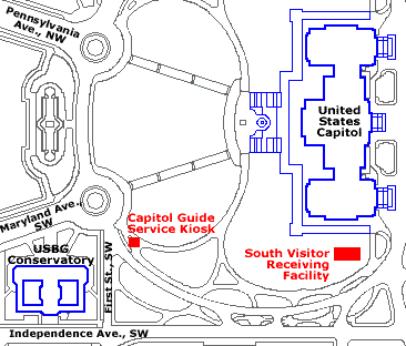 United States Map And Capitol