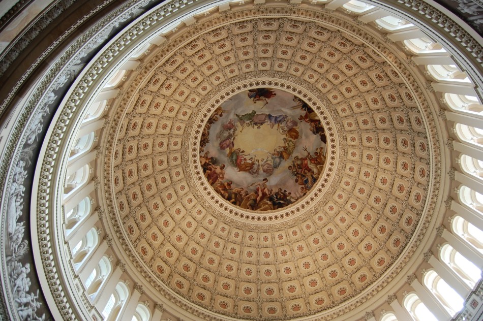 Rotunda Us Capitol. U.S. Capitol dome. The Rotunda