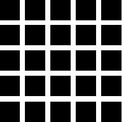 Black square grid
