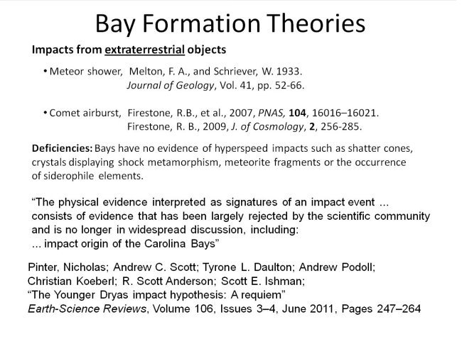 Bay Formation Theories