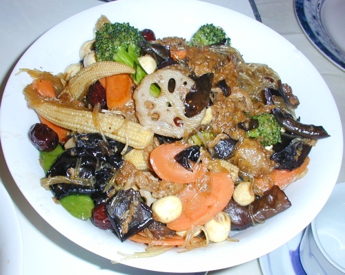 Chinese stir-fried vegetables