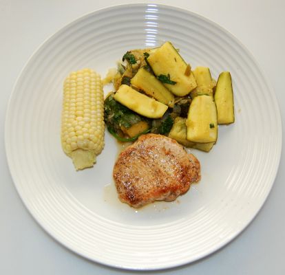 Mexican pork and zucchini