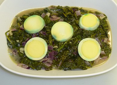 Sauteed Spinach and Onions