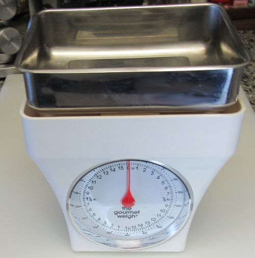 mechanical kitchen scale