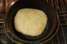 Start of Baking