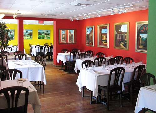 Cubano's Restaurant interior