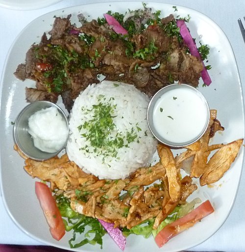mixed shawarma