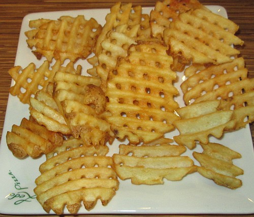 Waffle fries