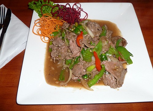 Mai Thai pepper steak