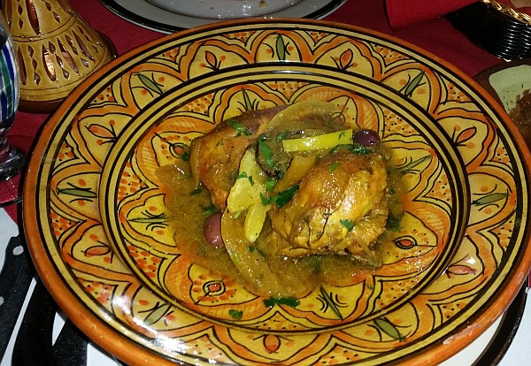 Chicken tagine