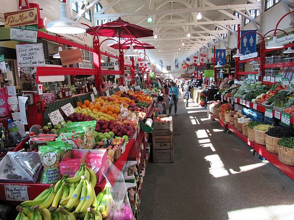 St. John's city market interior