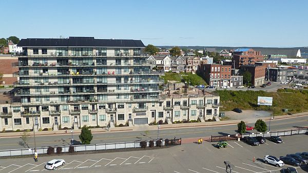 St. John's viewed from the docks