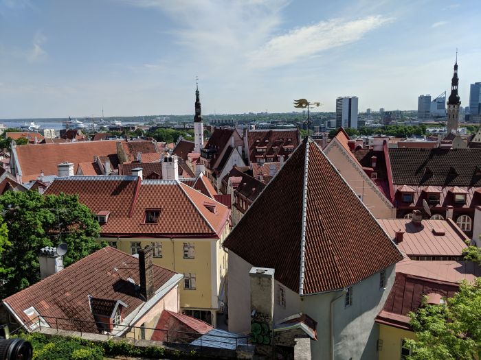 View of Tallinn from Toompea Hill
