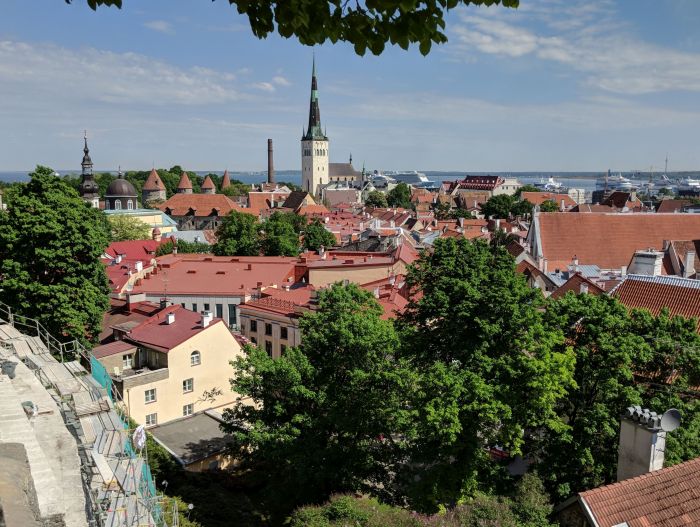 View of Tallinn from Toompea Hill