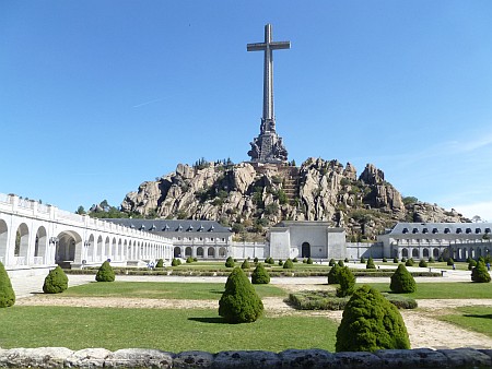 View of the Valley of the Fallen monument
