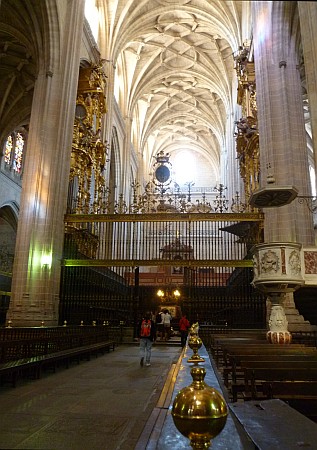 Interior of the Segovia Cathedral