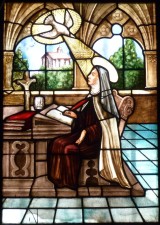 Saint Theresa stained glass