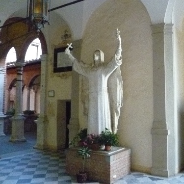 Statue of St. Catherine in Siena, Italy