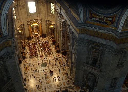 View from the balcony