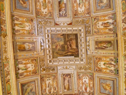 Ceiling in the Vatican Museum