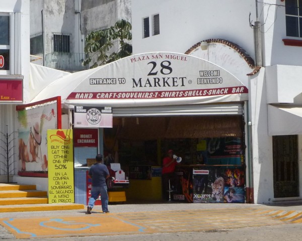Market 28 entrance