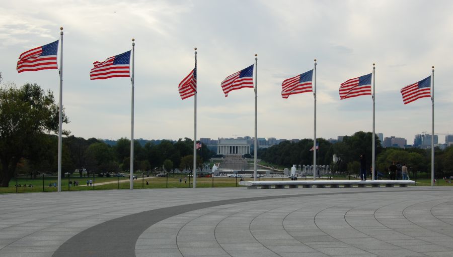 Washington Monument view west