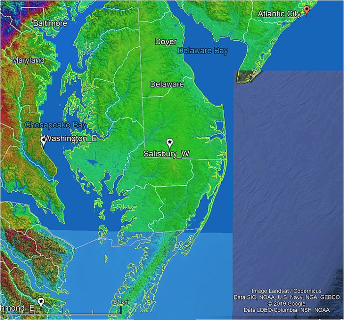 The Delmarva Peninsula