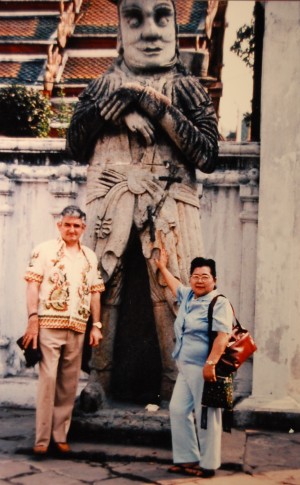 Jeff and Lu Lu at the Royal Grand Palace