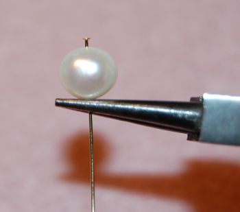 Jewelry wiring - using pins