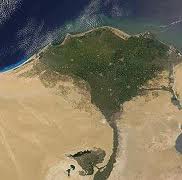 Delta of the Nile river