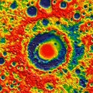Mare Moscoviense - GRAIL gravity map