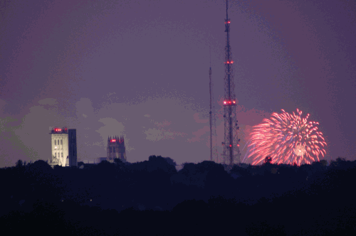 Fireworks in Washington, DC