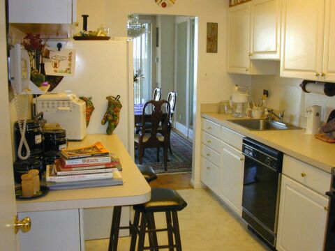 Kitchen viewed from Foyer