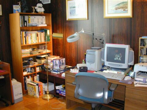Office east wall