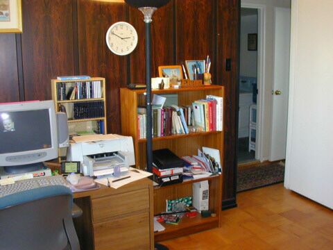 Office east wall