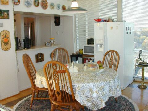 View of the Sky Room kitchen