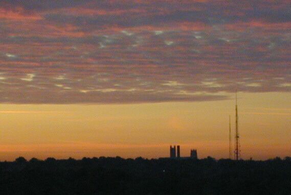 Sunrise over the Cathedral